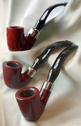 Savinelli System Oom Paul shape smoking pipes